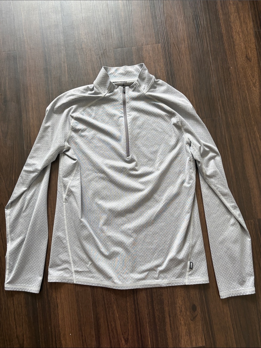REI Men's Long-Sleeve Half-Zip Performance Pullover - Light gray